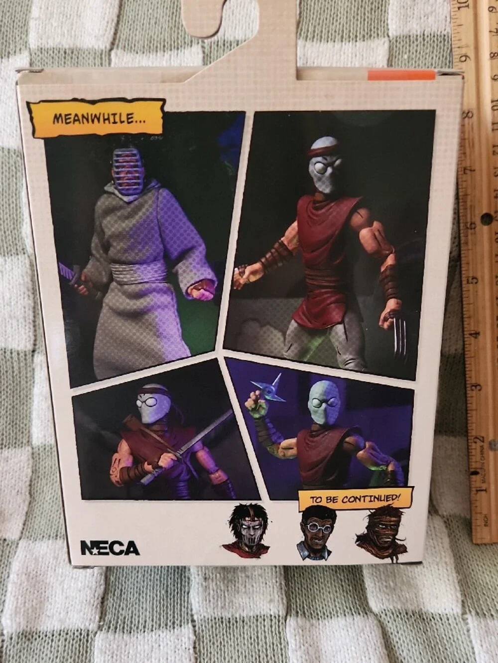 NECA Teenage Mutant Ninja Turtles Foot Ninja Action Figure - Maroon & Gray
